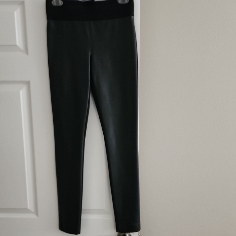 Club Monaco Faux Leather Pull-on Leggings